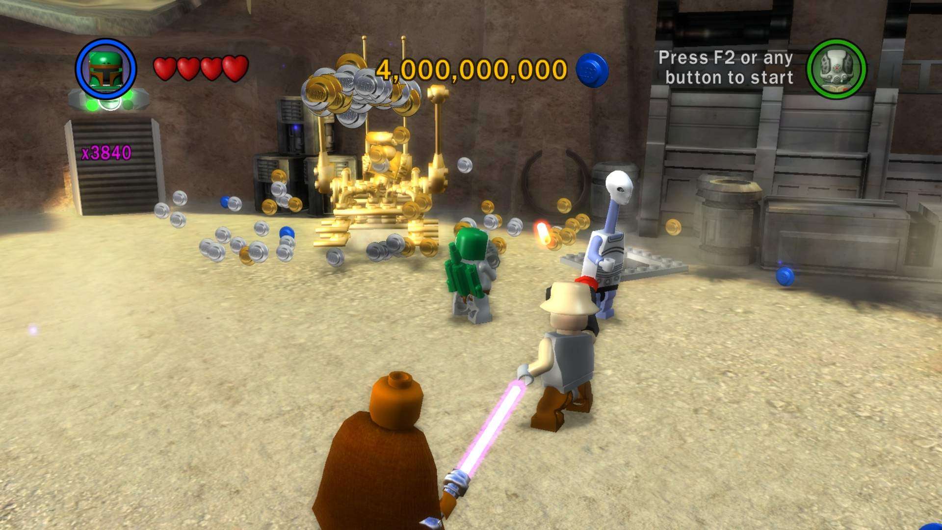 lego star wars tcs is there any way to make more unlockable characters in the cantina