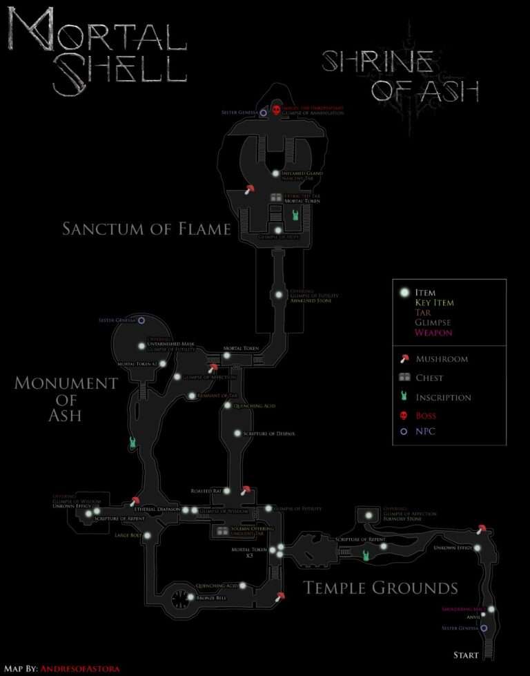 mortal shell weapon locations