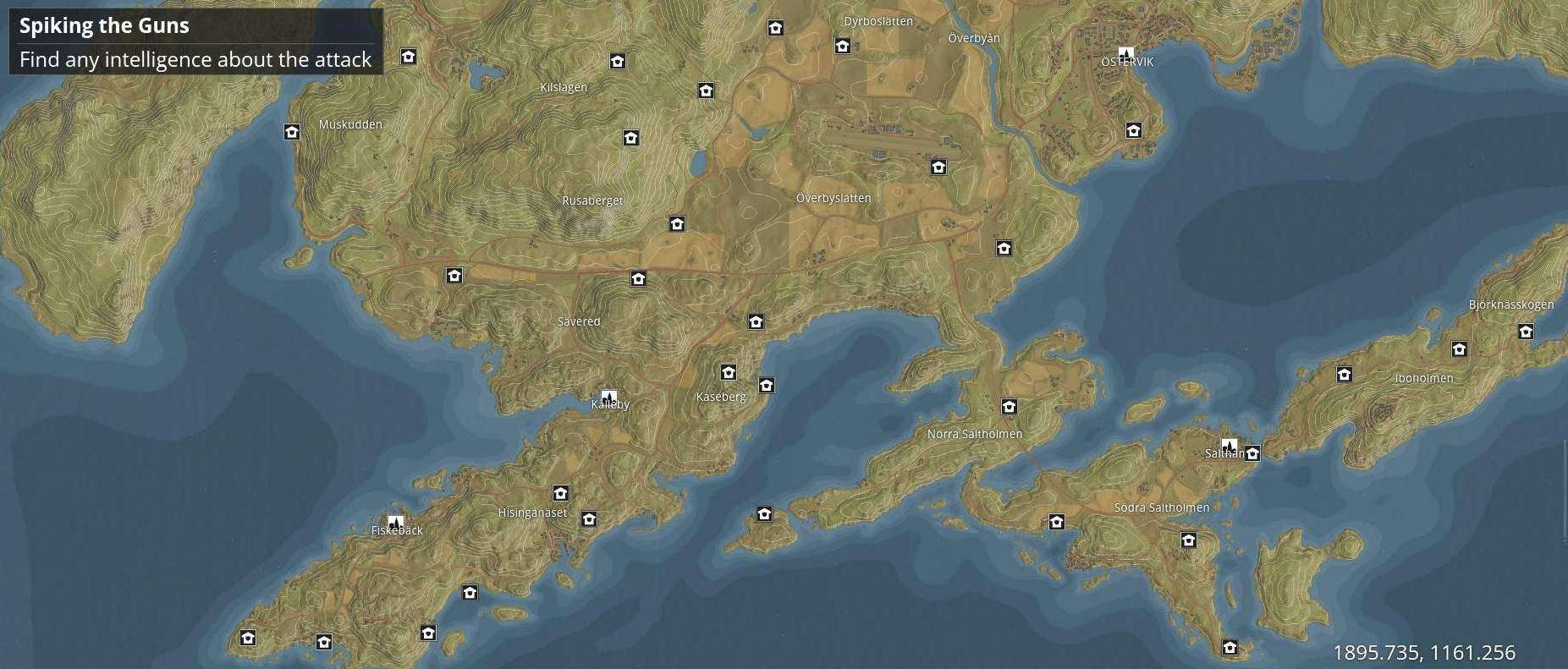 map of all locations in generation zero